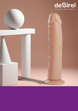 Desirel Desired Bliss - prísavkový dildo (prírodný) - Lovesexshop.sk sex shop